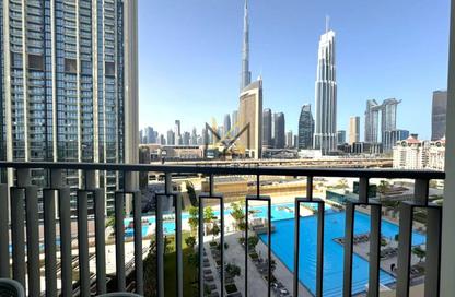 Apartment - 3 - 3 for rent in Downtown Views II Tower 3 - Downtown Views II - Zabeel 2 - Zabeel - Dubai