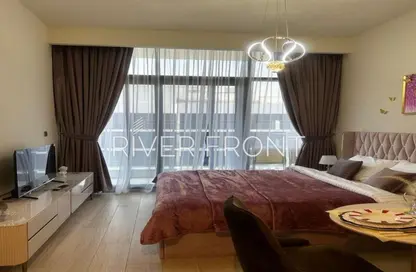 Apartment - Studio - 1 Bathroom for rent in Azizi Riviera 43 - AZIZI Riviera - Meydan One - Meydan - Dubai