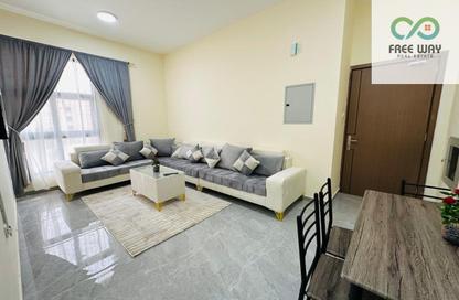 Apartment - 1 Bedroom - 2 Bathrooms for rent in Corniche Tower - Ajman Corniche Road - Ajman