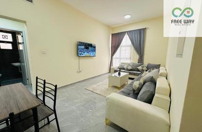 Apartment - 1 Bedroom - 2 Bathrooms for rent in Corniche Tower - Ajman Corniche Road - Ajman