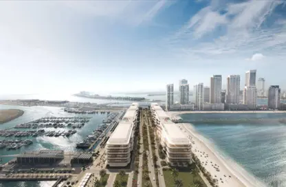 Apartment - 2 Bedrooms - 3 Bathrooms for sale in Dubai Harbour Residences Area 1 Tower A - Dubai Harbour Residences Area 1 - Dubai Harbour Residences - Dubai Harbour - Dubai