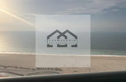 شقة - غرفة نوم - 2 حمامات للبيع في مساكن كورنيش عجمان - طريق كورنيش عجمان - عجمان