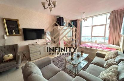 Apartment - Studio - 1 Bathroom for sale in Orient Tower 2 - Orient Towers - Al Bustan - Ajman