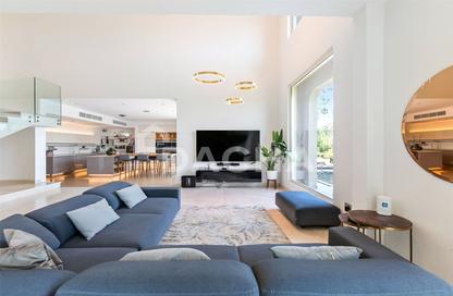 Villa - 4 - 5 for rent in Cluster 06 - Mediterranean Clusters - Jumeirah Islands - Dubai