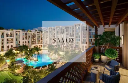 شقة - 2 غرف نوم - 3 حمامات للبيع في منتجع وإقامة باب القصر 19 - منتجع باب القصر ريزيدنس - مدينة مصدر - أبوظبي