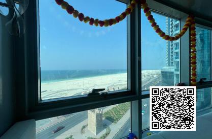 Apartment - 2 Bedrooms - 4 Bathrooms for rent in Corniche Tower - Ajman Corniche Road - Ajman