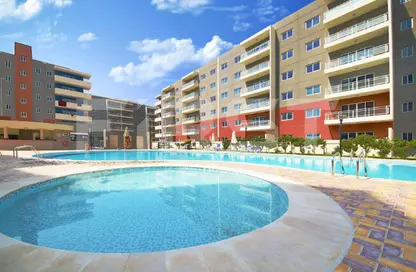 Apartment - 1 Bedroom - 2 Bathrooms for rent in Tower 1 - Al Reef Downtown - Al Reef - Abu Dhabi