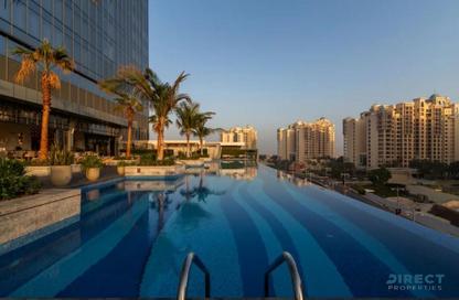 Apartment - Studio - 1 Bathroom for rent in The Palm Tower - Palm Jumeirah - Dubai