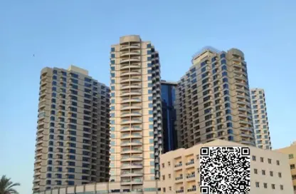 شقة - غرفة نوم - 2 حمامات للايجار في أبراج فالكون - عجمان وسط المدينة - عجمان