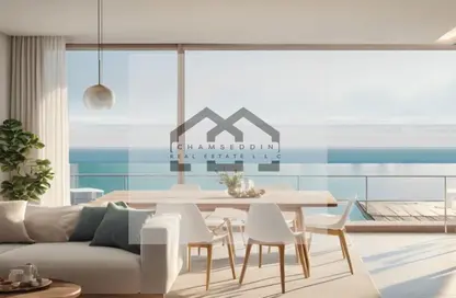 Apartment - 1 Bedroom - 2 Bathrooms for sale in Ajman Corniche Residences - Ajman Corniche Road - Ajman