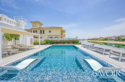 Villa - 6 Bedrooms - 7 Bathrooms for rent in Signature Villas Frond B - Signature Villas - Palm Jumeirah - Dubai