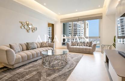 Apartment - 2 Bedrooms - 3 Bathrooms for rent in Marina Residences 6 - Marina Residences - Palm Jumeirah - Dubai