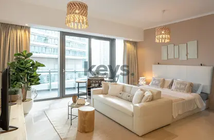 Apartment - 1 Bathroom for sale in Silverene Tower B - Silverene - Dubai Marina - Dubai