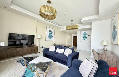 Apartment - 2 Bedrooms - 3 Bathrooms for rent in Palm View - Dubai Media City - Dubai