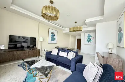 Apartment - 2 Bedrooms - 3 Bathrooms for rent in Palm View - Dubai Media City - Dubai