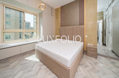 Apartment - 1 - 1 for sale in Al Dhafra 3 - Al Dhafra - Greens - Dubai
