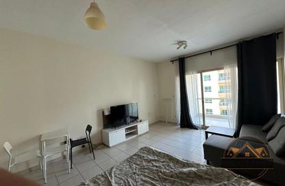 Apartment - Studio - 1 Bathroom for rent in Al Dhafra 4 - Al Dhafra - Greens - Dubai