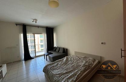 Apartment - Studio - 1 Bathroom for rent in Al Dhafra 4 - Al Dhafra - Greens - Dubai