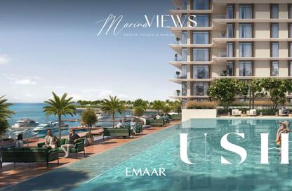Apartment - 1 Bedroom - 2 Bathrooms for sale in Marina Views Tower 3 - Marina Views - Mina Rashid - Dubai