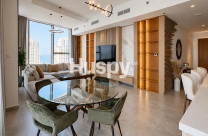 Apartment - 3 - 4 for rent in Stella Maris - Dubai Marina - Dubai