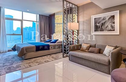 Apartment - Studio - 1 Bathroom for sale in Damac Maison Prive A - Damac Maison Prive - Business Bay - Dubai