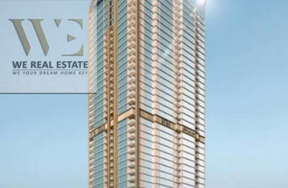 Apartment - 1 Bedroom - 2 Bathrooms for sale in Al Watan Tower - Ajman Corniche Road - Ajman