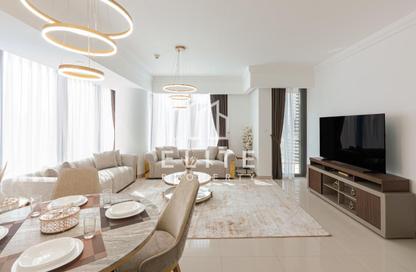 Apartment - 2 - 3 for rent in Boulevard Point - Downtown Dubai - Dubai