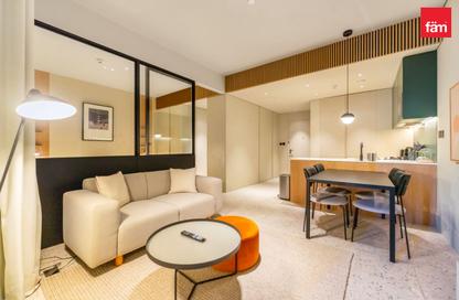 Apartment - 1 - 1 for rent in UPSIDE Living - Business Bay - Dubai