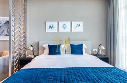 Apartment - Studio - 1 Bathroom for rent in Damac Maison Prive B - Damac Maison Prive - Business Bay - Dubai