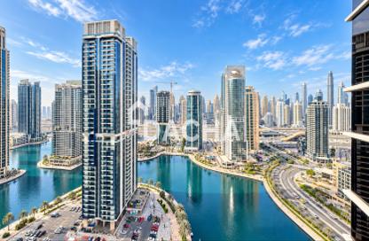 Apartment - 2 - 2 for rent in Goldcrest Views 2 - JLT Cluster J - Jumeirah Lake Towers - Dubai