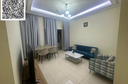 Apartment - 2 Bedrooms - 2 Bathrooms for rent in Orient Tower 1 - Orient Towers - Al Bustan - Ajman