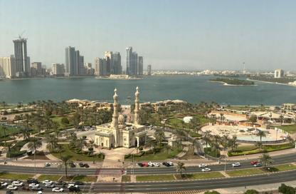 Apartment - 2 - 3 for rent in Burj Al Majaz Tower - Al Majaz 2 - Al Majaz - Sharjah