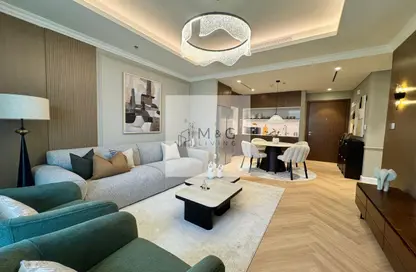 Apartment - 2 Bedrooms - 2 Bathrooms for rent in Palace Beach Residence Tower 1 - Palace Beach Residence - EMAAR Beachfront - Dubai Harbour - Dubai
