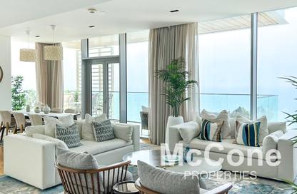 Apartment - 4 Bedrooms - 6 Bathrooms for rent in Bluewaters Residences Building 10 - Bluewaters Residences - Bluewaters - Dubai