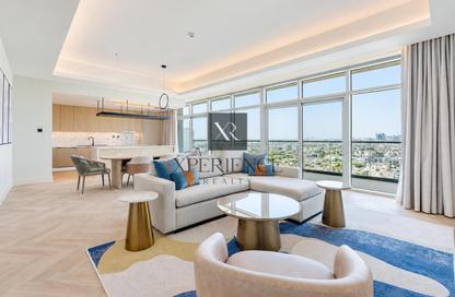 Apartment - 2 - 2 for rent in Marriott Executive Apartments Building 2 - Marriott Executive Apartments - Dubai Science Park - Dubai