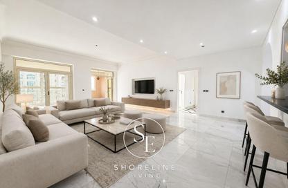 Apartment - 2 - 3 for rent in Jash Hamad - Shoreline Apartments - Palm Jumeirah - Dubai