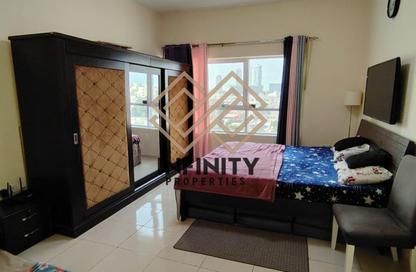 Apartment - 1 Bedroom - 2 Bathrooms for sale in Orient Tower 1 - Orient Towers - Al Bustan - Ajman