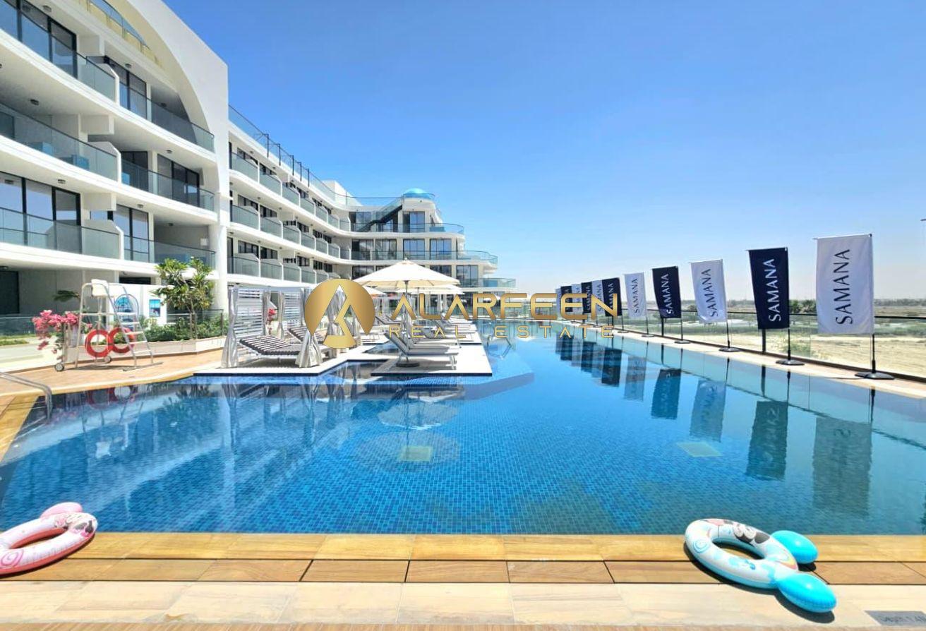 Elegant Studio | Pool View | Semi furnished photo 12