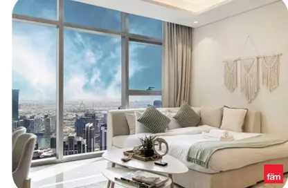 شقة - 2 غرف نوم - 2 حمامات للايجار في فندق ومساكن برج باراماونت - الخليج التجاري - دبي