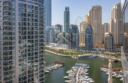 Apartment - 1 Bedroom - 2 Bathrooms for rent in Opal Tower Marina - Dubai Marina - Dubai