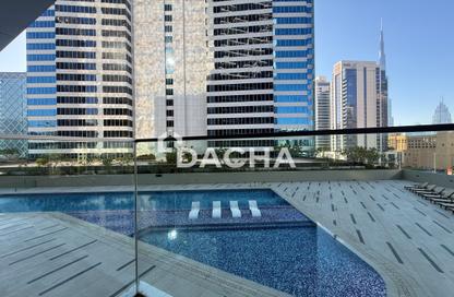 شقة - 1 حمام للايجار في ماركيز سكوير تاور - الخليج التجاري - دبي