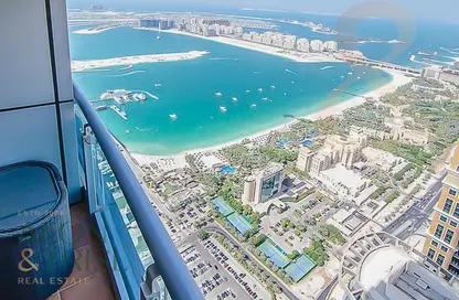 شقة - 2 غرف نوم - 3 حمامات للايجار في برج الأميرة - دبي مارينا - دبي