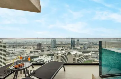 Apartment - 1 Bedroom - 2 Bathrooms for rent in Binghatti Royale - District 18 - Jumeirah Village Circle - Dubai