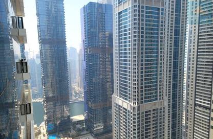 Apartment - 2 Bedrooms - 3 Bathrooms for rent in MAG 218 - Dubai Marina - Dubai