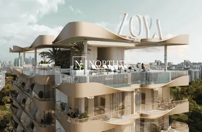 Apartment - 1 Bathroom for sale in Nuve by Zoya - Dubai Land Residence Complex - Dubai