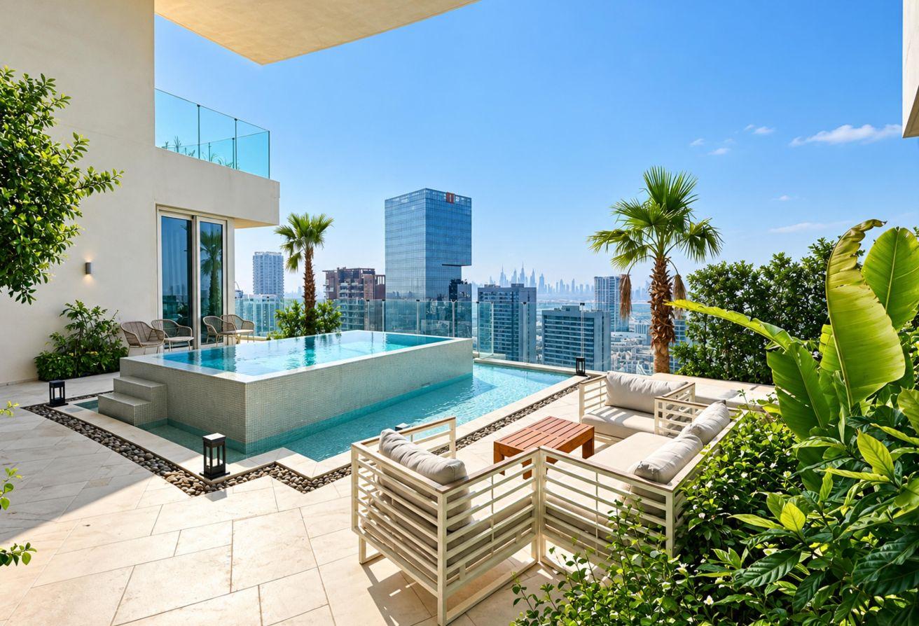 UPGRADED | PRIVATE SKY POOL | 12 CHEQUES photo 9