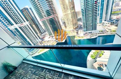 Apartment - 1 - 2 for rent in Lakeside Residence - JLT Cluster A - Jumeirah Lake Towers - Dubai
