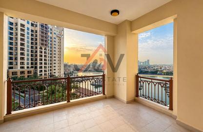 Apartment - 2 Bedrooms - 4 Bathrooms for rent in Marina Residences 5 - Marina Residences - Palm Jumeirah - Dubai