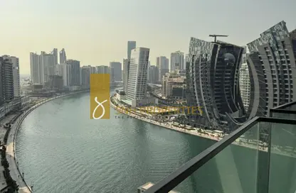 شقة - غرفة نوم - 2 حمامات للايجار في بن غاطي كانال - الخليج التجاري - دبي