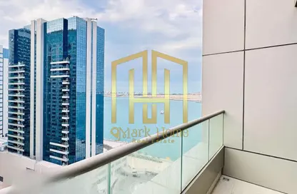 Apartment - 1 Bedroom - 2 Bathrooms for rent in Sea Face Tower - Shams Abu Dhabi - Al Reem Island - Abu Dhabi